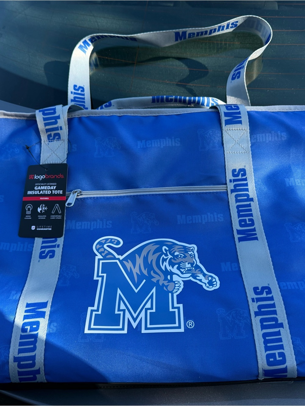 University of Memphis insulated tote NEW